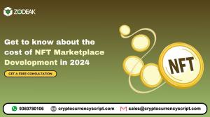 Get to know about the cost of NFT Marketplace Development in 2024