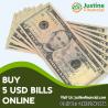 Buy 5 USD Bills Online from Justine Financial