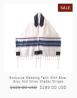 Celebrate Love and Tradition with a Stunning Wedding Tallit from Galilee Silks!
