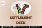 Lead india | leading law firm | settlement deed