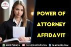Lead india | leading legal firm | power of attorney affidavit