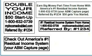 Double Your Income $50 Start Up