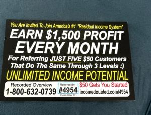 Network Marketing MLM: $50 Business Opportunity - Call Today!