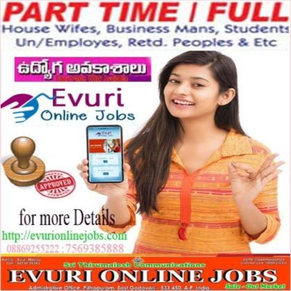 Full Time / Part Time Home Based Data Entry Jobs