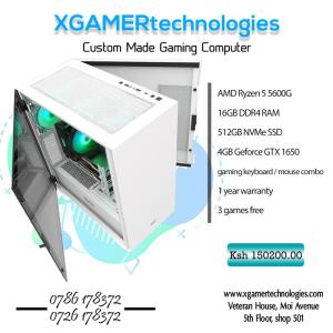 new XGAMERtechs tower gaming desktop with Ryzen 5