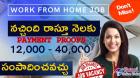 Full Time Part Time Home Based Data Entry Work