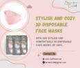 Stylish and Cozy 3D Disposable Face Masks