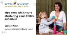 Tips That Will Ensure Mastering Your Child's Schedule