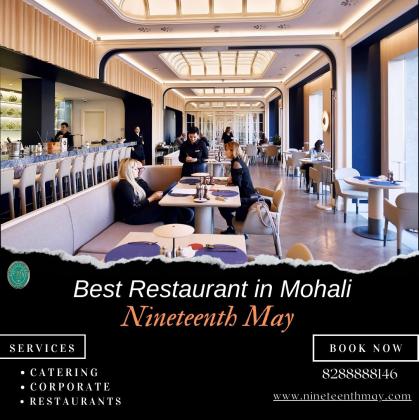 Nineteenth May: Your Wedding, Our Culinary Expertise