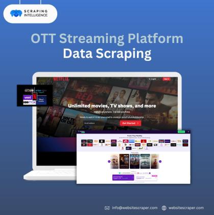 OTT Streaming Platform Data Scraping