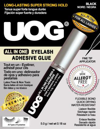 UOG Eyelash Glue White: Reliable Lash Glue and Adhesive for Extensions