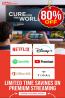 Get Up to 80% Off on Premium Subscriptions – Netflix, Spotify, Disney+, and More!