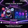 What is the White Label Stake Game clone software?