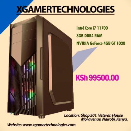 Intel Core i7 gaming computer PC with free games