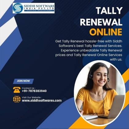Siddh Software - Tally Renewal Online