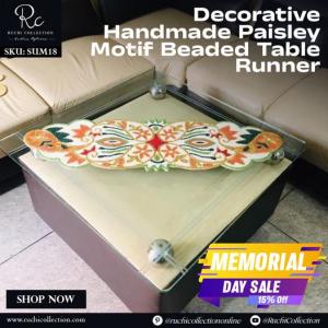 Buy Beaded Table runner online