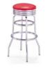 Find our swivel-seat Retro counter stools fabricated in the USA