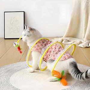 Let your cat explore endless fun with the Cat Adventure Tunne