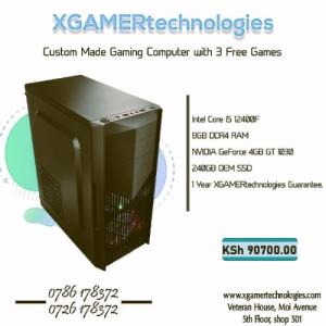 Powerful custom core i5 gaming desktop with 4GB Nvidia
