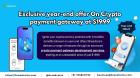 Exclusive year-end offer On Crypto payment gateway at $1999