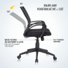 Mid Back Office Chair for Home Work | SmileSellers