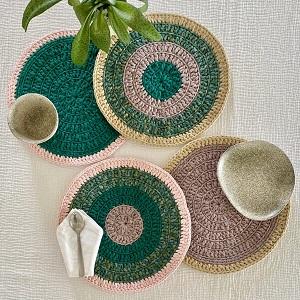 Add a Touch of Class with Elegant Round Dining Mats
