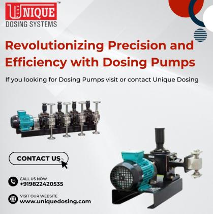 Enhance Accuracy and Efficiency with Reliable Dosing Pumps