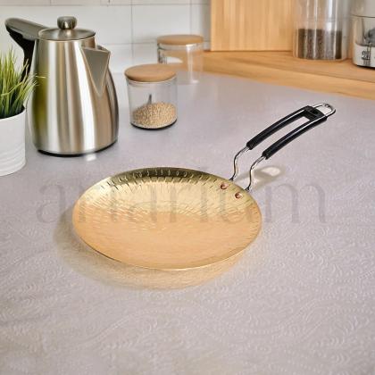 Shop Hammered Brass Roti Tawa for Authentic, Crispy Rotis