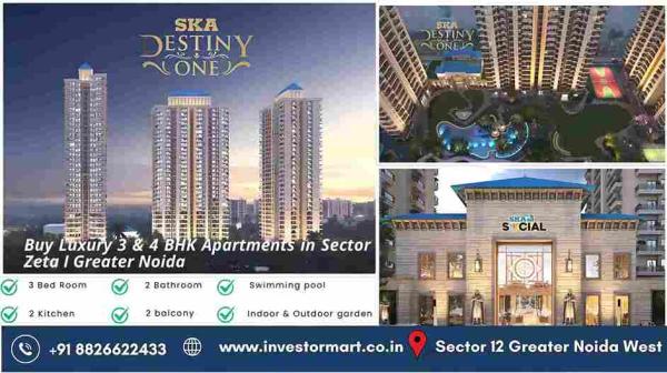 SKA Destiny One Projects in Zeta I, Greater Noida