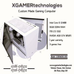 Newly built custom tower PC with GeForce GTX 1050 Ti
