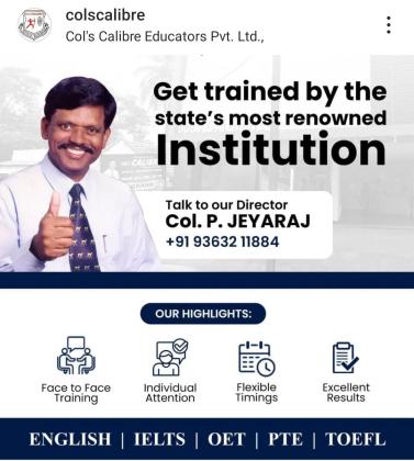 Foreign language courses in Coimbatore