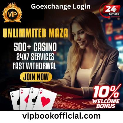 Goexchange Login is truested betting platform for player