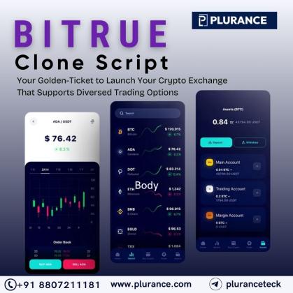 Launch your high-revenue generating crypto exchange with bitrue clone script
