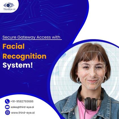 Secure Gateway Access with AI Facial Recognition System