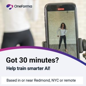 OneForma | Onsite Video Collection