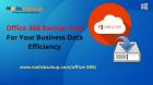 Best tool for Office365 Backup and Restore