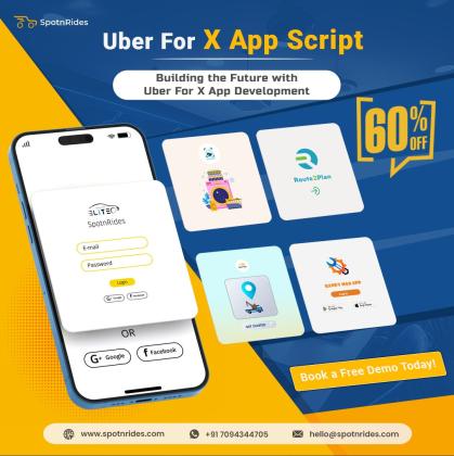 Next-Gen Uber for X App Development - SpotnRides