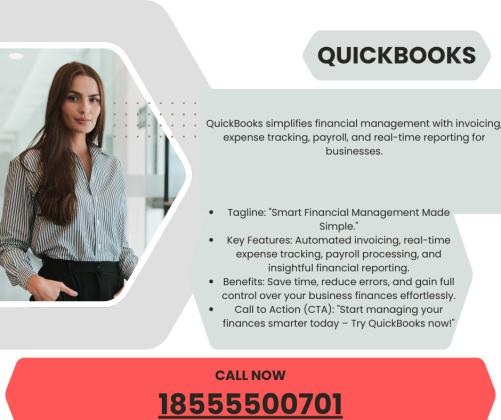 Quick Book Accounting Software +1-855-550-0701