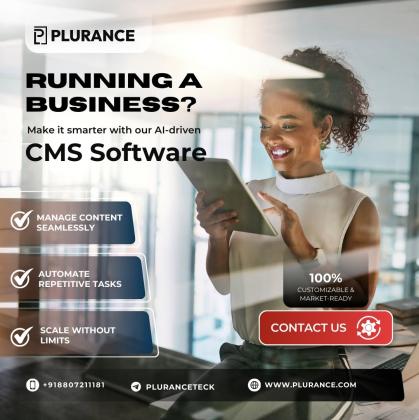 Revolutionize Your Web Experience with Plurance CMS Software development