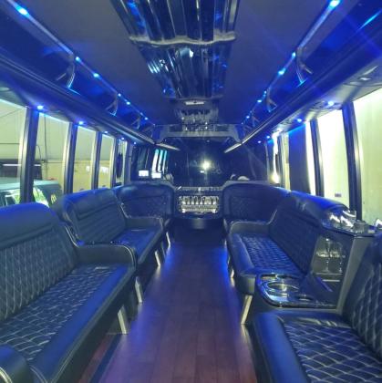 Ride in Style with a Luxury Limo Bus from Ambassador Limo Tampa!
