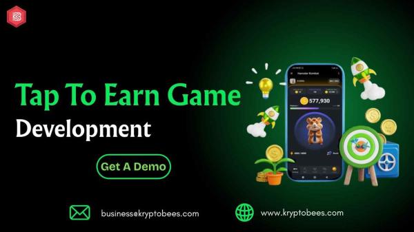 Best Tap to Earn Game Development | Kryptobees