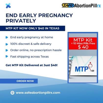 Buy MTP Kit Online discreetly and safely in Dallas Texas