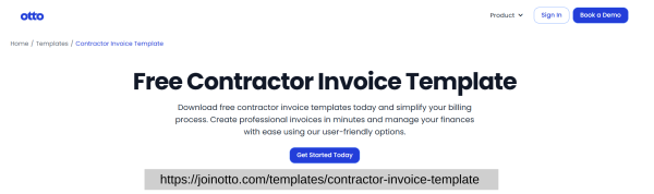 Free Contractor Invoice Template for Fast Payments
