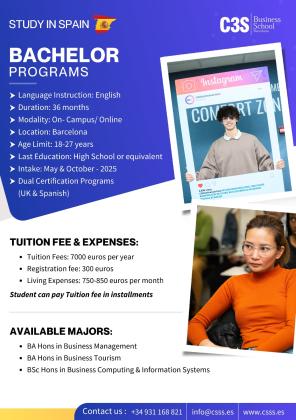 Lead the Way in Global Business – Discover the BA (Hons) in Business Management at C3S Business School