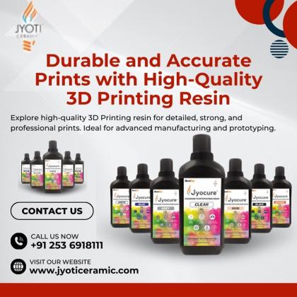 Premium 3D Printing Resin for Precise Applications