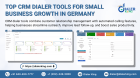 Top CRM Dialer Tools For Small Business Growth in Germany