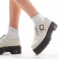 Step into bold style with these Dr. Martens Leather Slip