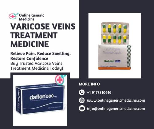 Trusted Medication for Varicose Veins Treatment | Buy at OnlineGenericMedicine