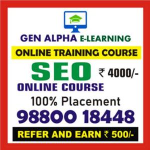 Gen Alpha | Become a SEO service | Salary 40 K per month /- Placement | 7062