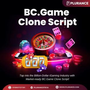 Step into the Future of iGaming with Plurance’s BC.Game Clone Script - get a free demo